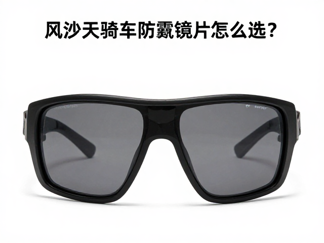 风沙天骑车防雾镜片怎么选？黑色镜框搭配指南，告别视线遮挡