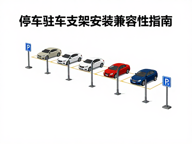 校园停车区落地驻车支架安装兼容性指南,适配主流车型