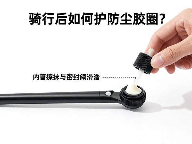 骑行后如何养护防尘胶圈?内管擦拭与密封润滑脂使用指南