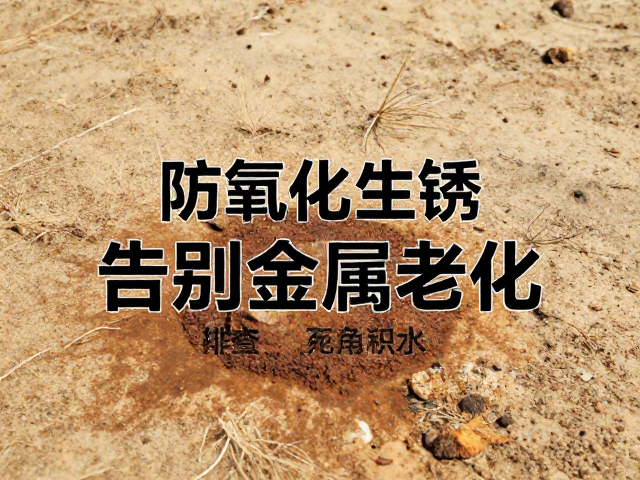 干燥环境防氧化生锈，重点排查死角积水，告别金属老化