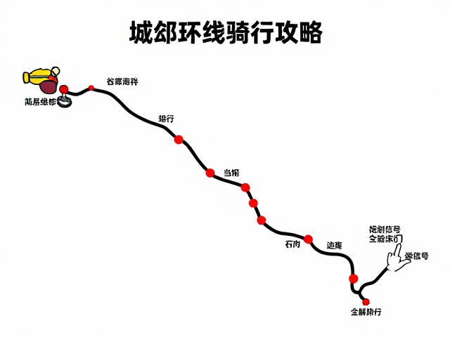 城郊环线骑行攻略，简易维修包与手势信号全解析