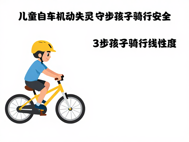 儿童自行车制动失灵?3步核验制动线性度,守护孩子骑行安全
