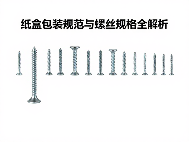 锁紧螺丝怎么选?纸盒包装规范与螺丝规格全解析
