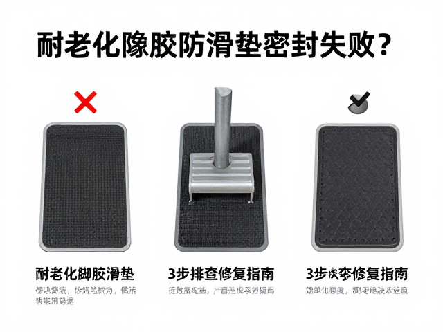 耐老化橡胶脚踏防滑垫密封失效？3步排查修复指南