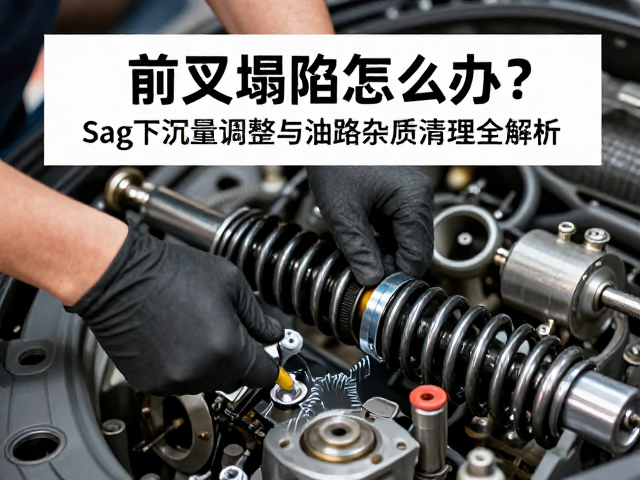 前叉塌陷怎么办？Sag下沉量调整与油路杂质清理全解析
