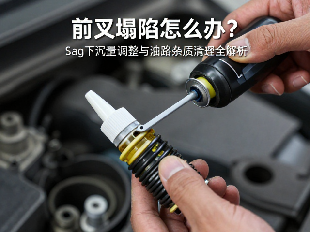 前叉塌陷怎么办？Sag下沉量调整与油路杂质清理全解析