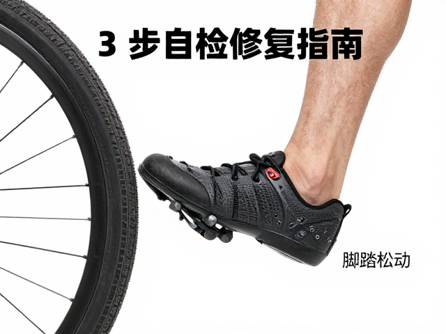 骑行颠簸异响?警惕外胎鼓包与脚踏松动,3步自检修复指南