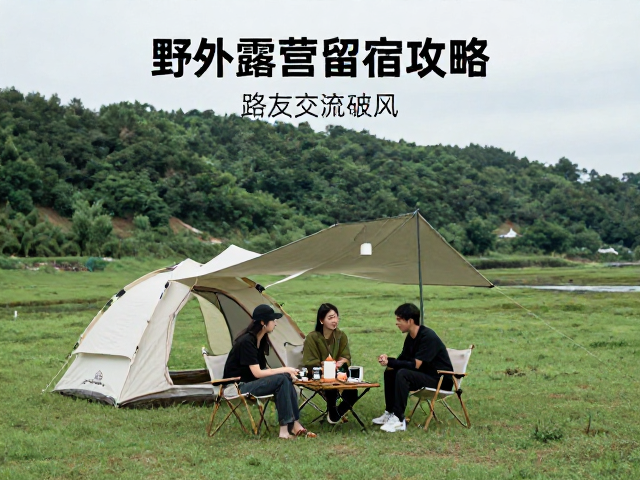 野外露营留宿攻略，路友交流破风技巧，安全又尽兴