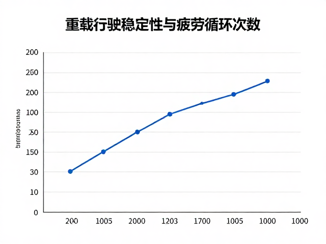 重载行驶稳定性与疲劳循环次数,设定载荷下的寿命测试分析