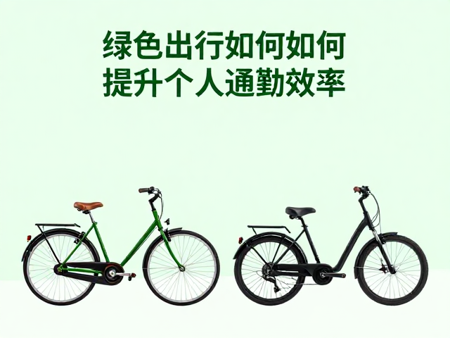 两轮出行演变,绿色出行如何提升个人通勤效率