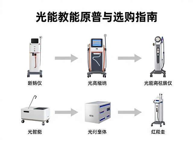 常见光热类美容仪器的技术路径分析