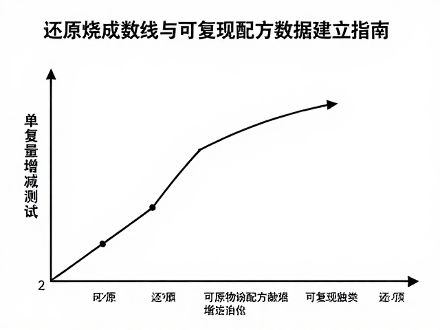单变量增减测试，还原烧成曲线与可复现配方数据建立指南