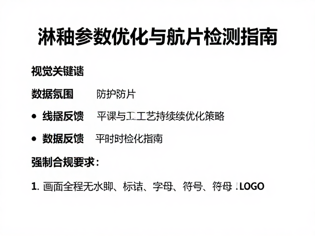淋釉参数优化与粉尘防护，平面试片检测指南