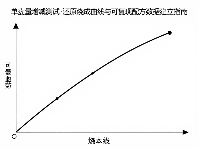 单变量增减测试，还原烧成曲线与可复现配方数据建立指南
