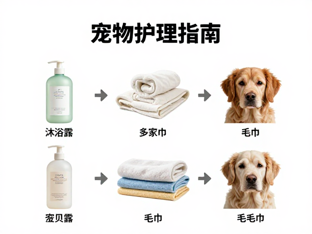 老年宠物护理，专用沐浴露与毛巾分类清洗指南