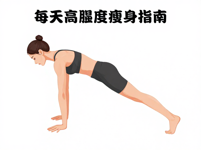 每天高强度间歇燃脂,拉伸放松,短时高效瘦身指南