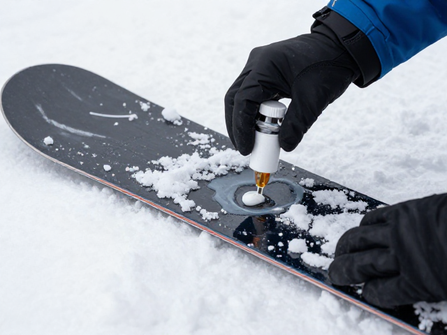 残雪溶解药剂怎么用?恢复滑雪板底板附着力,告别起翘难题