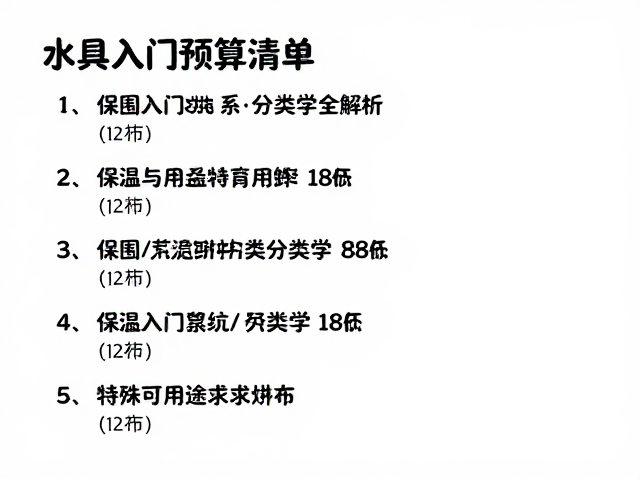 功能延伸:保温与特殊用途装备