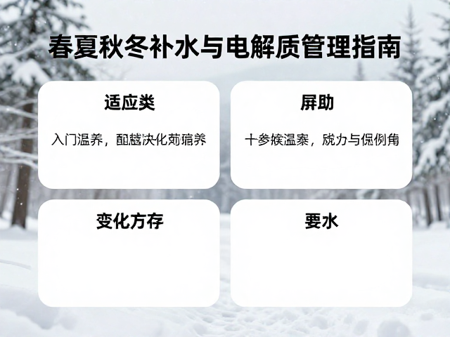 冬季温养:低温环境下的循环与代谢