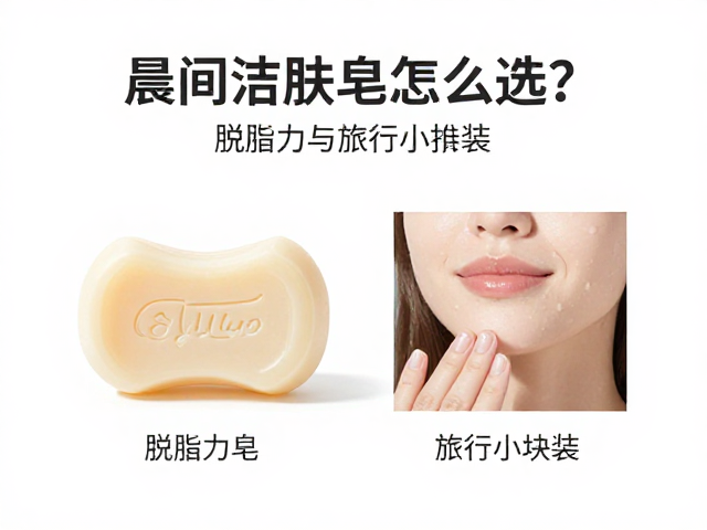 晨间洁肤皂怎么选?脱脂力与旅行小块装推荐