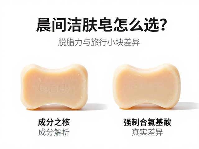 晨间洁肤皂怎么选?脱脂力与旅行小块装推荐
