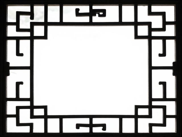 古风篆刻窗棂美学,解构汉字结构之美