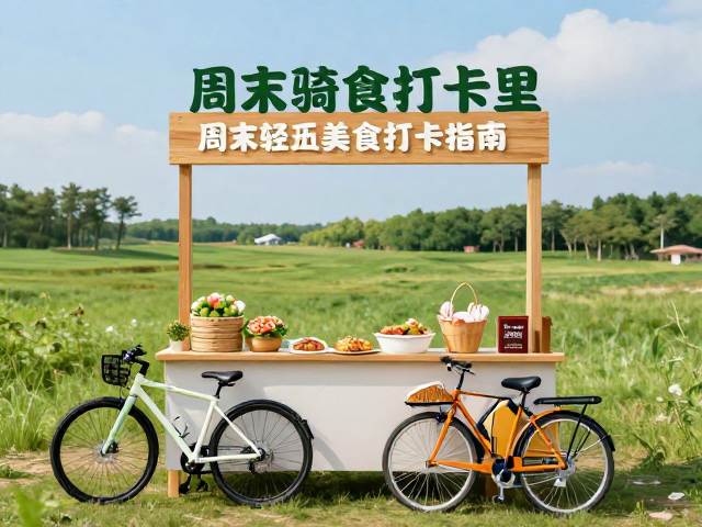 周末骑行美食打卡指南,设置中途补给点,踏青放松身心超治愈