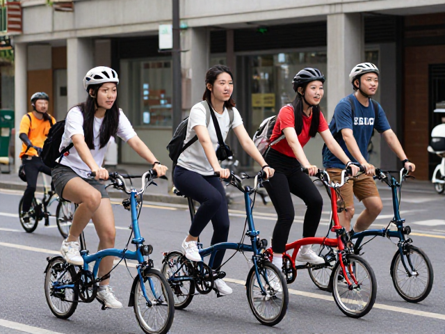 折叠自行车骑行俱乐部,好友结伴出游的Citywalk新潮流