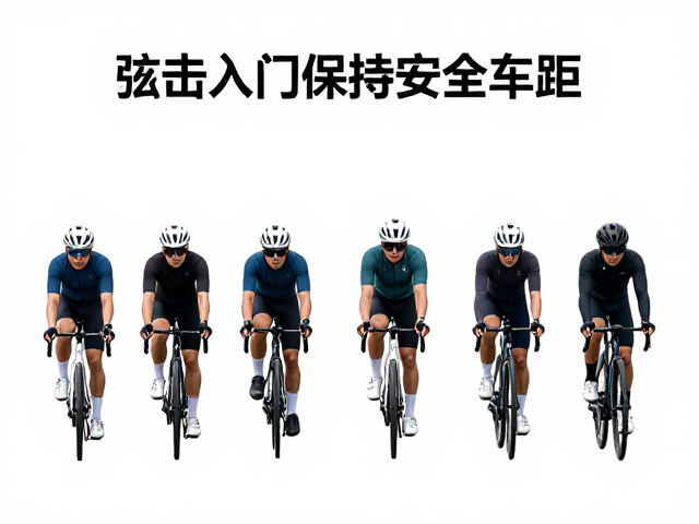公路车入门骑手必看,队友协同团练时如何保持安全车距