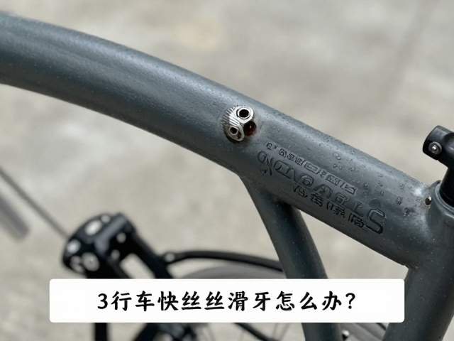 折叠自行车螺丝滑牙怎么办？3招快速修复，新手必看