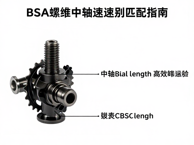 BSA螺纹中轴速别匹配指南,构建咬合飞轮的高效传动系统