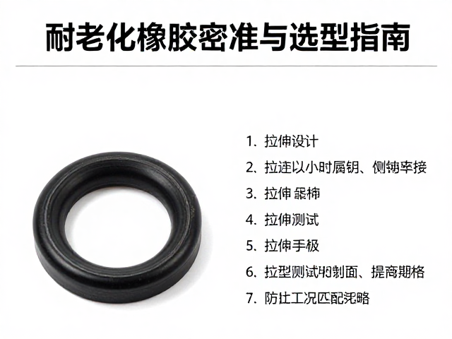 耐老化橡胶密封件定制,拉伸测试标准与选型指南