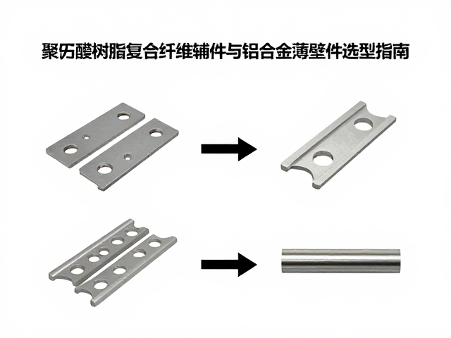 聚甲醛树脂复合纤维辅件与铝合金薄壁件选型指南