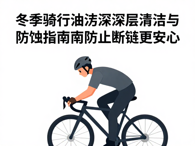 冬季骑行油污深层清洁与防腐蚀指南,防止断链更安心