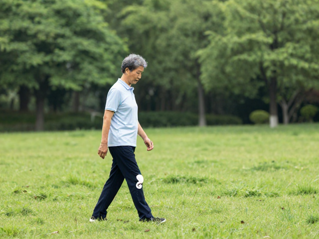 退休休闲好去处,绿地漫步散心,5招保护膝关节不受伤