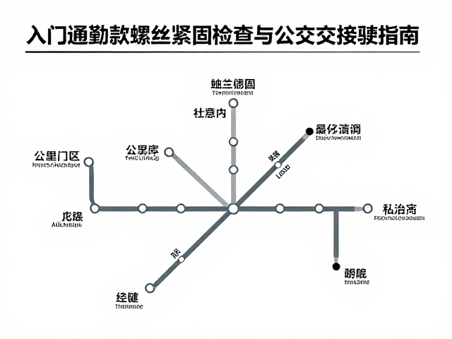 入门通勤款螺丝紧固检查与公共交通接驳指南