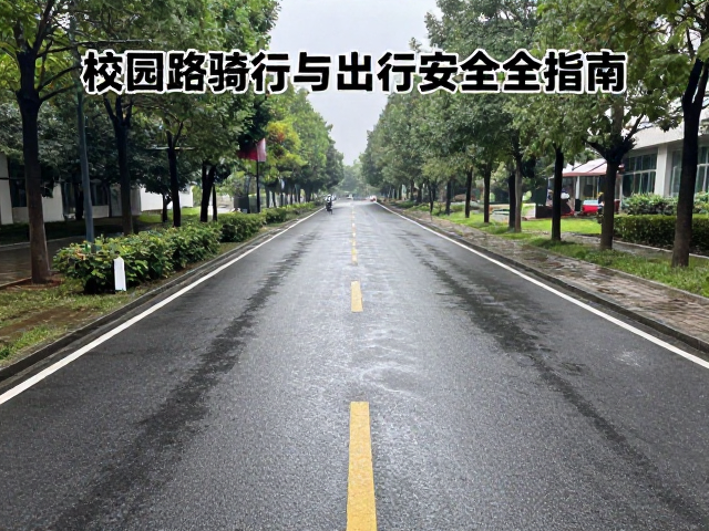 学生党必看,校园道路平缓路段骑行与出行安全指南