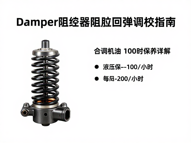 Damper阻尼器阻尼回弹调校指南,每100-200小时大保养详解