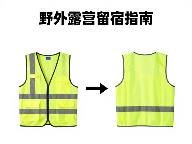 野外露营留宿指南,如何科学设置补给点标注与反光背心安全