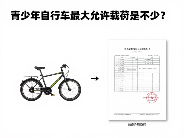 青少年自行车最大允许载荷是多少?出厂合规核验全解析