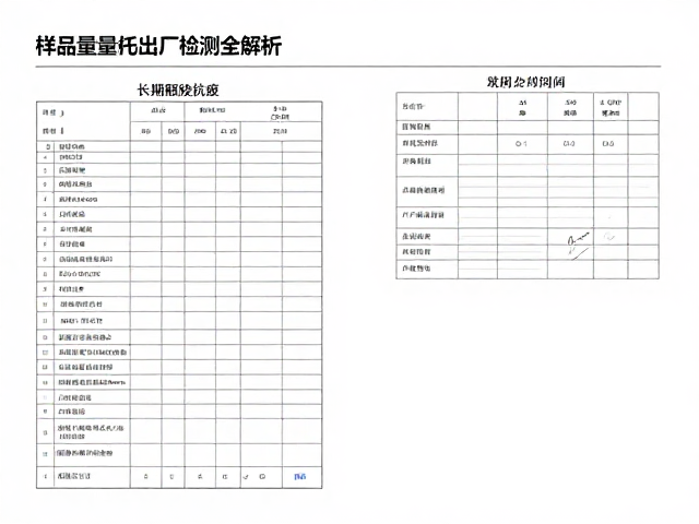 长期颠簸抗疲,样品信息与量产出厂检测全解析