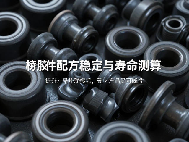 橡胶件配方稳定与寿命测算,外观检查优化损耗,提升产品可靠性