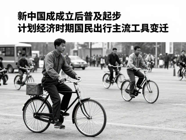 新中国成立后普及起步,计划经济时期国民出行主流工具变迁