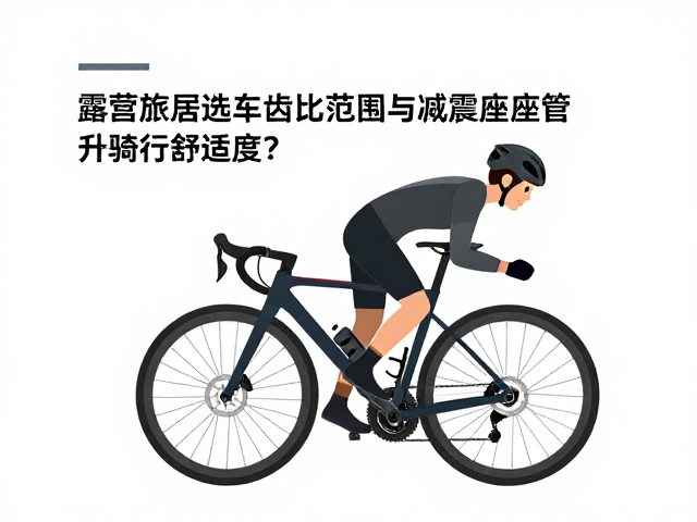 露营旅居选车,齿比范围与减震座管如何提升骑行舒适度?