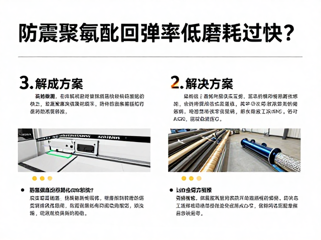 防震聚氨酯回弹率低磨耗过快？3大成因与解决方案