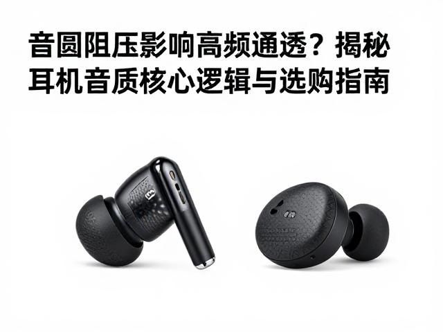 音圈阻抗影响高频通透?揭秘耳机音质核心逻辑与选购指南