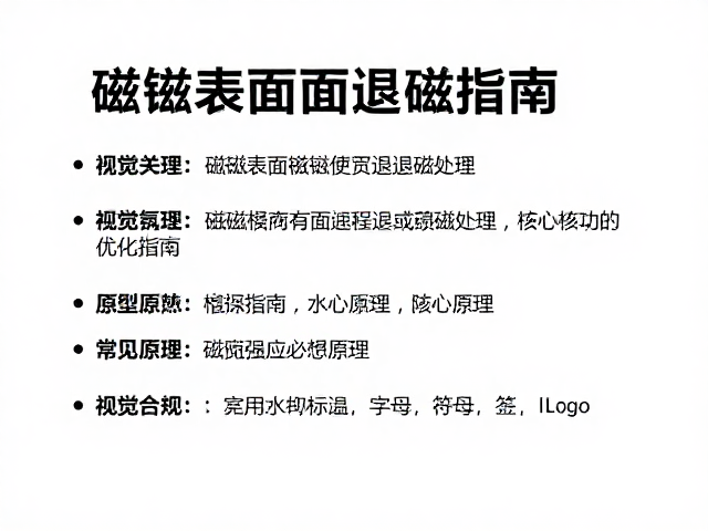 磁钢表面镀锌与退磁处理,工艺解析、常见问题及优化指南