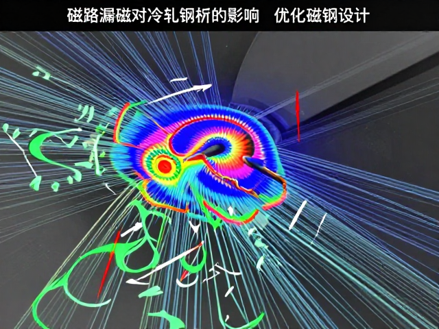 磁路漏磁对冷轧钢板的影响，优化磁钢设计的关键