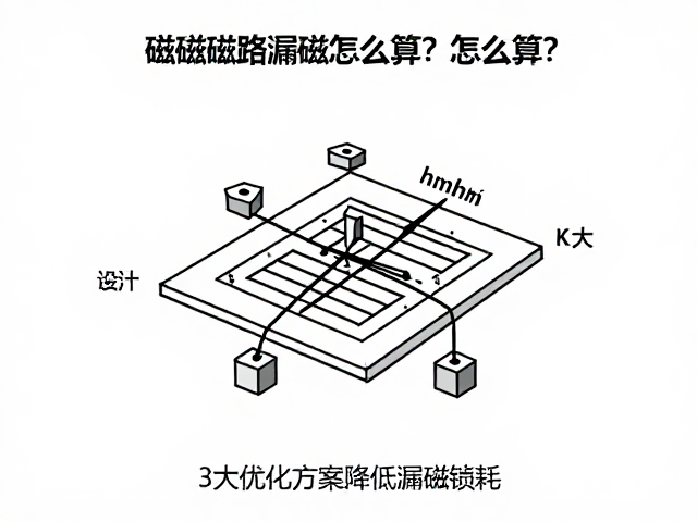 磁钢磁路漏磁怎么算？3大优化方案降低漏磁损耗