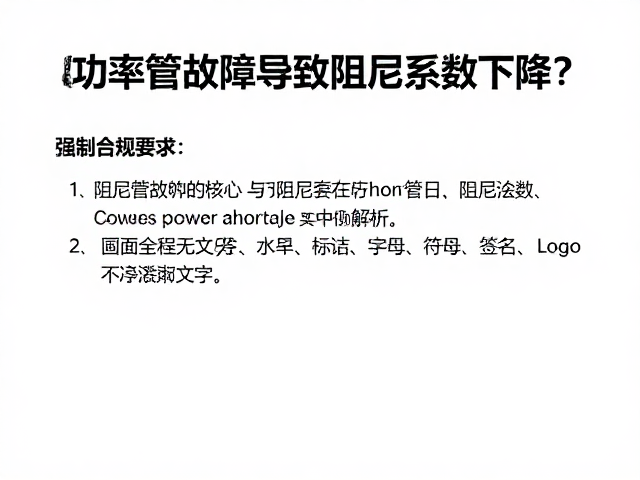 功率管故障导致阻尼系数下降?专业音响维修全解析